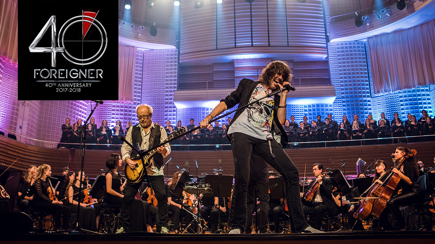 Foreigner performing with Full Band and Rock Orchestra Jade Presents